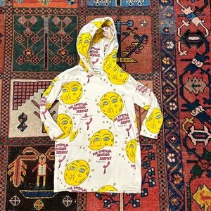 Mini Rodini hooded sweatshirt dress 116/122, 5-7 years